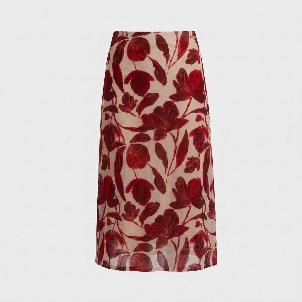 CONJUNTO FEMININO TULE ESTAMPADO