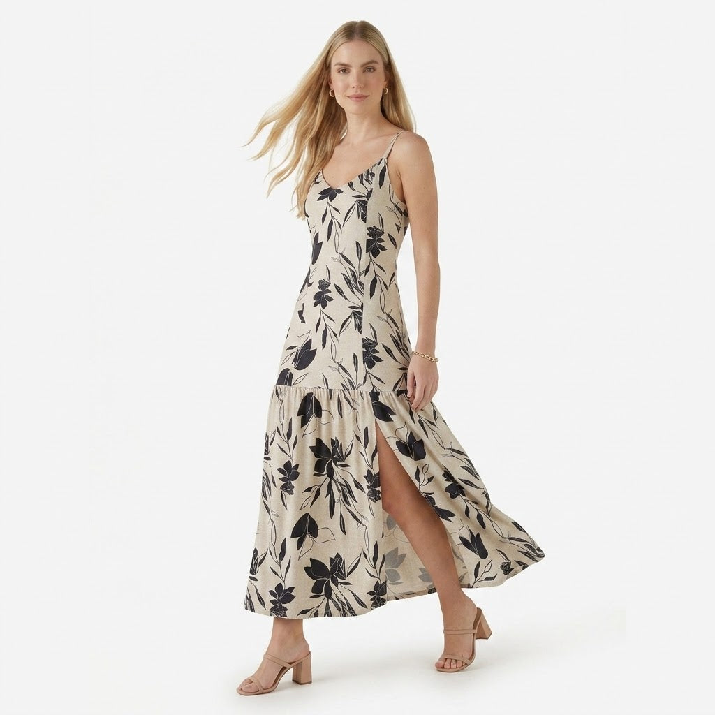 VESTIDO MAXI VISCOLYCRA